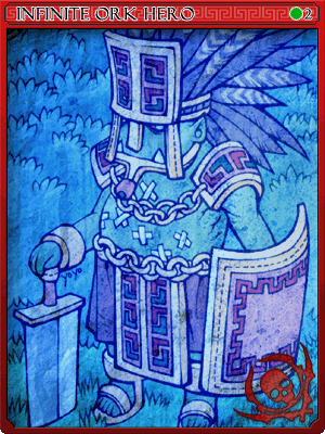 Carta Orc Herói Espacial