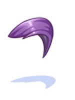 Mecha de Cabelo Roxo