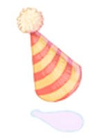 Chapéu de 1º Aniversário bRO