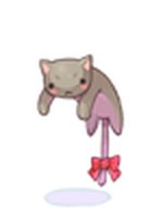 Gatinho Dorminhoco Cinza