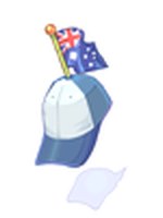 Chapéu da Bandeira Australiana
