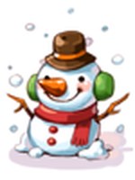Chapéu de Boneco de Neve